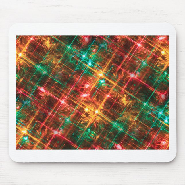 Weihnachtsleuchten Mousepad (Vorne)
