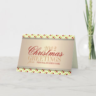 Weihnachtslicht Business Grußkarte Feiertagskarte
