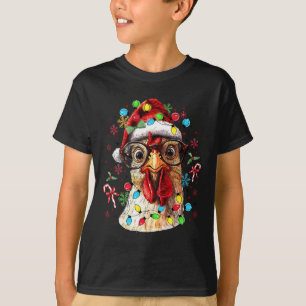 WeihnachtsLICHT Chicken Weihnachten Weihnachten We T-Shirt
