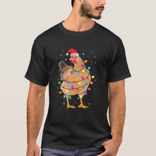WeihnachtsLICHT Chicken Weihnachten Weihnachten We T-Shirt