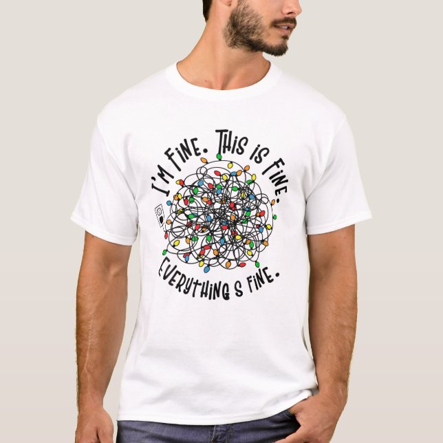 Weihnachtslicht Es ist schön, dass ich gut bin all T-Shirt (Vorderseite)
