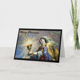 Weihnachtslicht Feiertagskarte