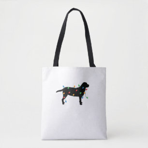Weihnachtslicht Labrador Retriever Hundeshirt Tasche