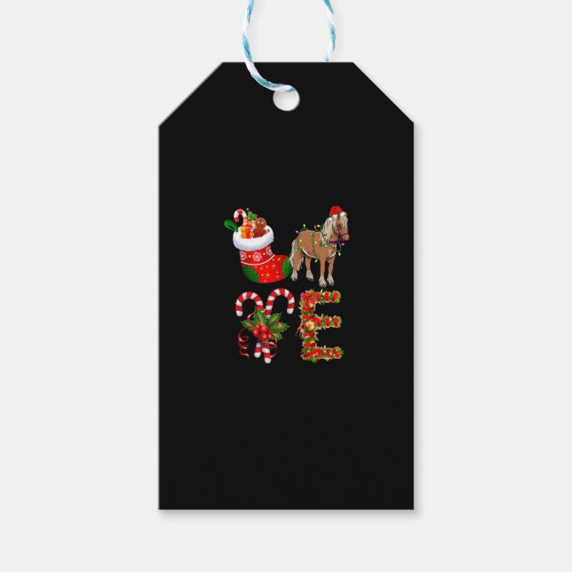 WeihnachtsLICHT Led Funny Weihnachtsmannmütze Chri Geschenkanhänger (Vorderseite)