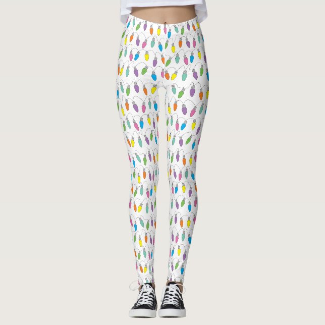 Weihnachtslicht Leggings (Vorderseite)