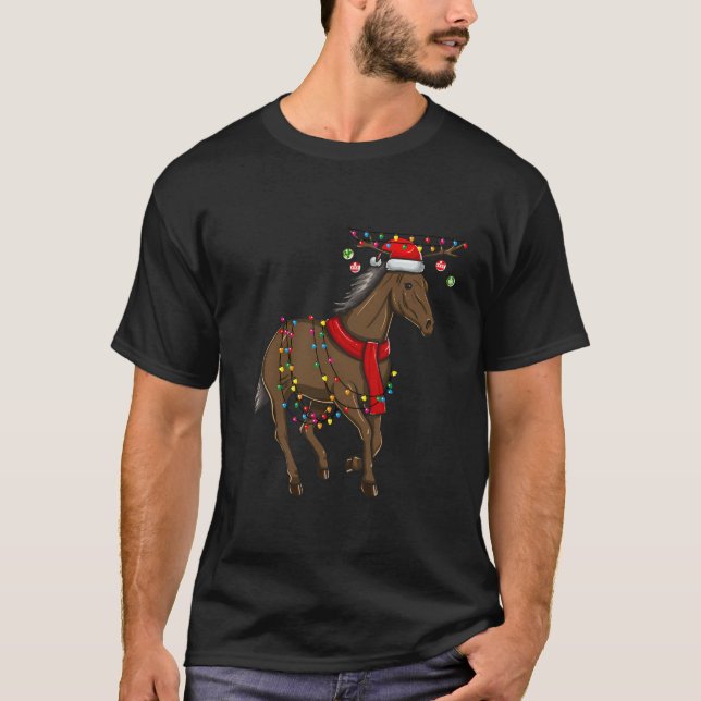 Weihnachtslicht mit Antlern und oder T-Shirt (Vorderseite)