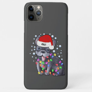 Weihnachtslicht mit French Bulldog Hund Vibe Case-Mate iPhone Hülle