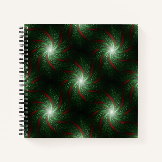 Weihnachtslicht... Notizbuch (Vorderseite)