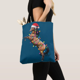 Weihnachtslicht Pferd Weihnachten Weihnachten Weih Tasche