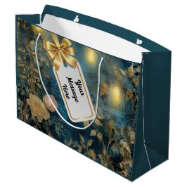 Weihnachtslichter Brauch Große Geschenktüte