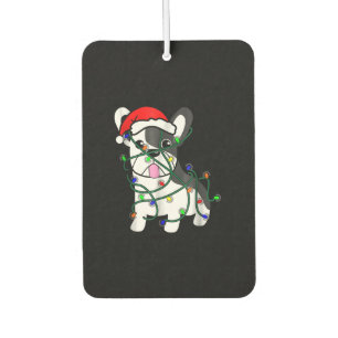 weihnachtslichter dekoration lustiger französische autolufterfrischer