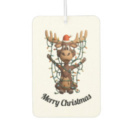 Weihnachtslichter Elch Autolufterfrischer