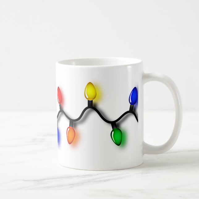 Weihnachtslichter Kaffeetasse (Rechts)