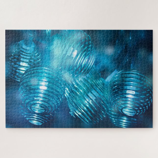 Weihnachtslichter-Puzzle (Horizontal)