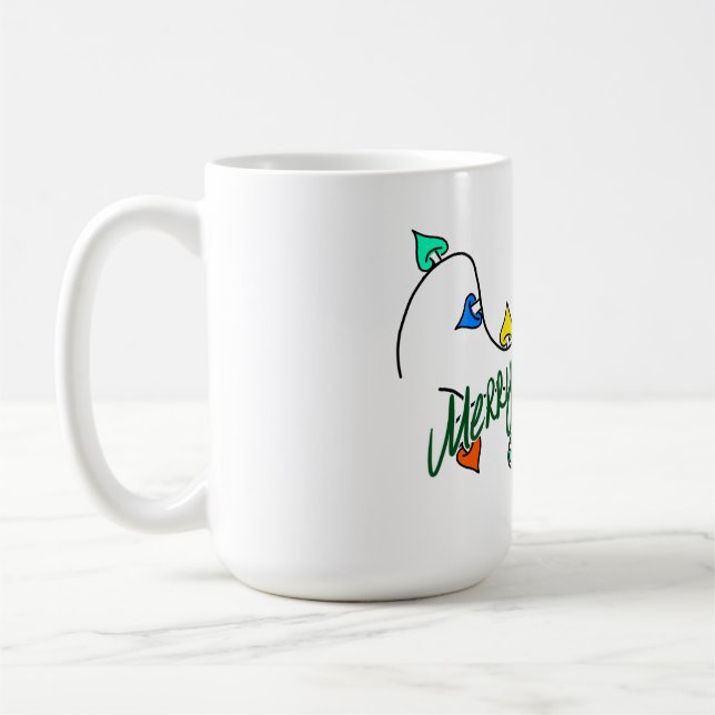Weihnachtslichter-Tasse Kaffeetasse (Links)