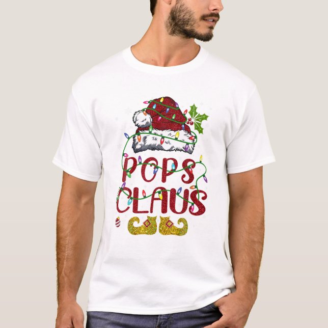 Weihnachtslichtpassende Familie T-Shirt (Vorderseite)
