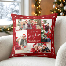 Weihnachtsliebe Oma Lustige Doodles für 4 Fotos