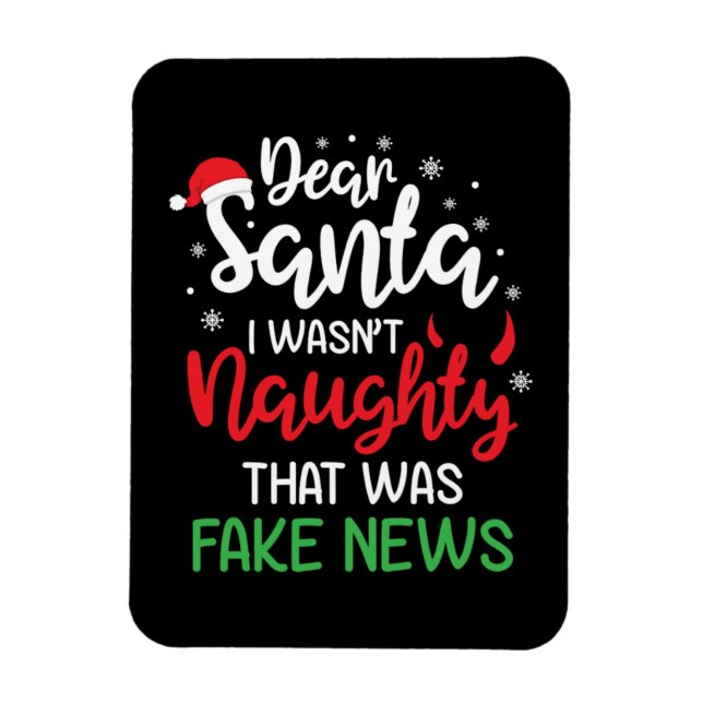Weihnachtsliebhaber Weihnachten Ich war scheußlich Magnet (Vertikal)