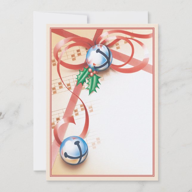 Weihnachtslied © einladung (Vorderseite)