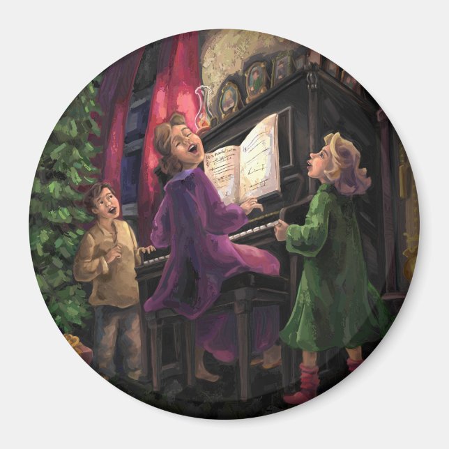 Weihnachtslied Magnet (Vorne)