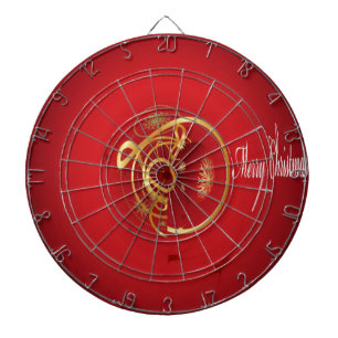Weihnachtslied Roter Weihnachten haben Sie einen g Dartscheibe