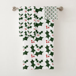 Weihnachtslieder Badhandtuch Set