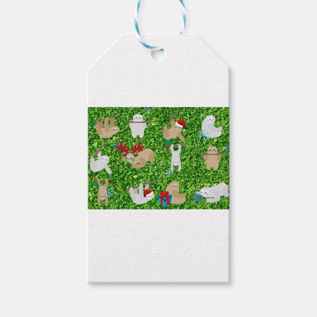 Weihnachtslieder Geschenkanhänger (Vorderseite)