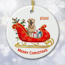 Weihnachtslieder Golden Retriever Dog