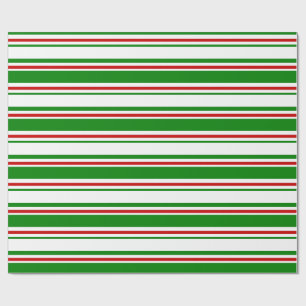 Weihnachtslieder grün, weiß, rot farbig geschenkpapier
