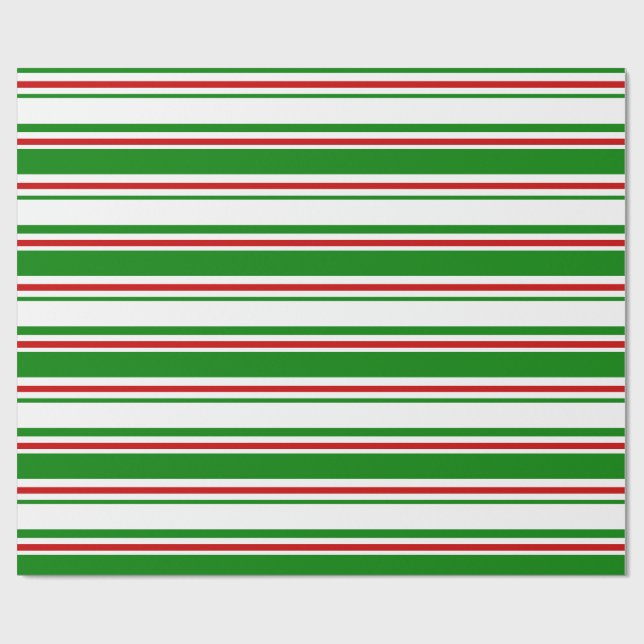 Weihnachtslieder grün, weiß, rot farbig geschenkpapier (Flach)