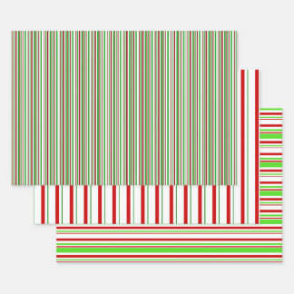 Weihnachtslieder grün, weiß, rot farbig geschenkpapier set