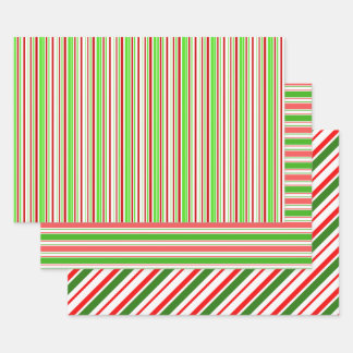 Weihnachtslieder grün, weiß, rot farbig geschenkpapier set