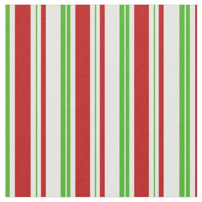 Weihnachtslieder grün, weiß, rot farbig stoff (Nahaufnahme)