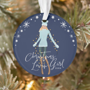 Weihnachtslieder im Wasser Ornament