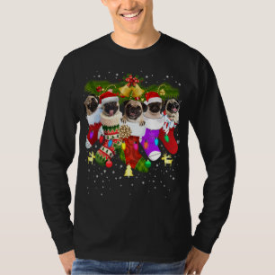 Weihnachtslieder in Weihnachtssocken Funny Xmas Hu T-Shirt