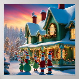Weihnachtslieder in Whoville Inspiriert Poster