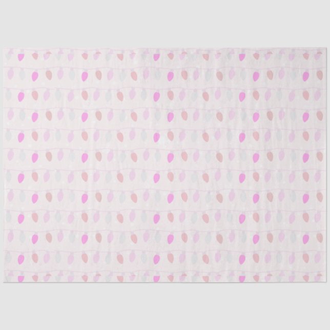 Weihnachtslieder Rosa und Blau Weihnachten Seidenpapier (Vorderseite)