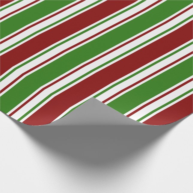 Weihnachtslieder rot, weiß, grün gefärbt geschenkpapier (Ecke)