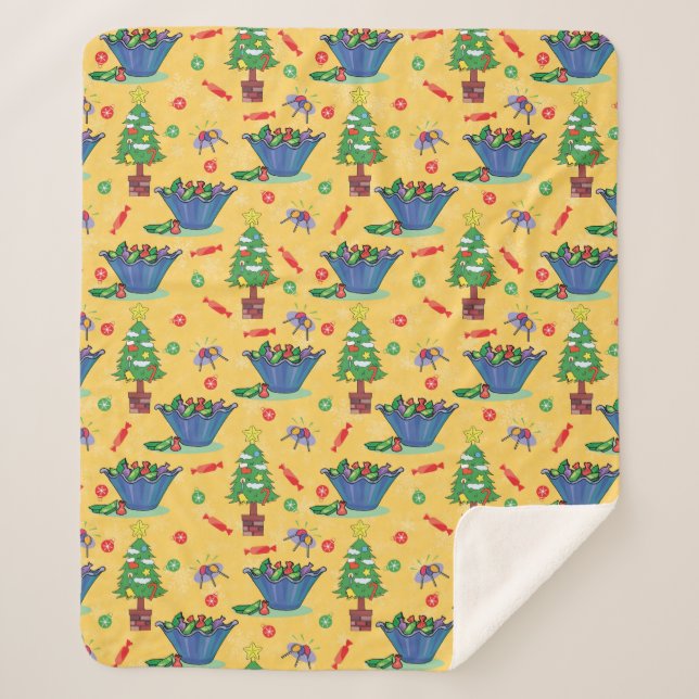 Weihnachtslieder Sherpadecke (Vorderseite)