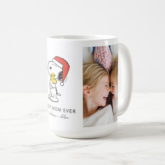 Weihnachtslieder & Woodstock | Beste Mama - Foto Kaffeetasse (VorderseiteRechts)