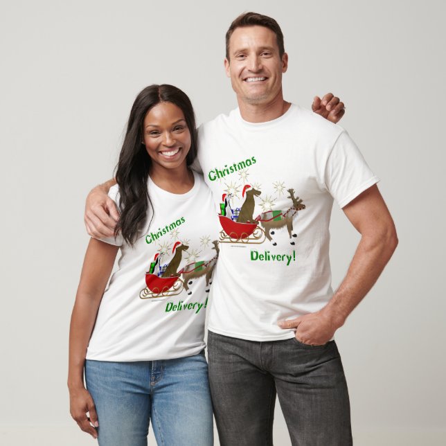 Weihnachtslieferung Herren Großen T - Shirt (Unisex)
