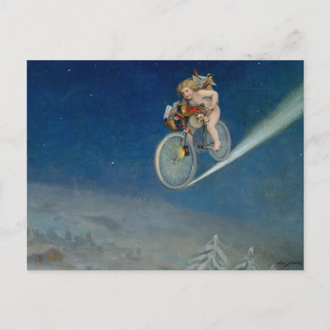 Weihnachtslieferung | José Frappa Postkarte (Vorderseite)