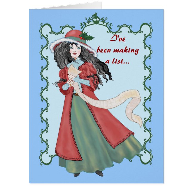 Weihnachtsliste (Vorderseite)