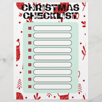 Weihnachtsliste Flyer