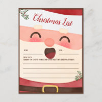 Weihnachtsliste für Kinder