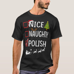 Weihnachtsliste Weihnachten Weihnachtsmann Shirts, T-Shirt