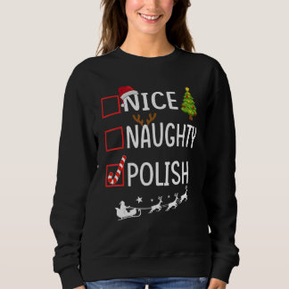 Weihnachtsliste Xmas Weihnachtsmann Shirts, Nett U Sweatshirt