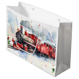 Weihnachtslokomotive Große Geschenktüte