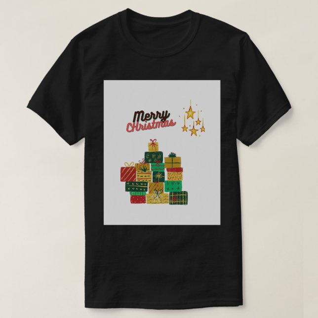 Weihnachtslustige Gnome Graphic TShirt (Design vorne)