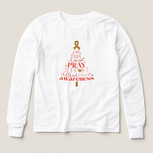 Weihnachtsmädchen Langschläfchen (Design Vorderseite)
